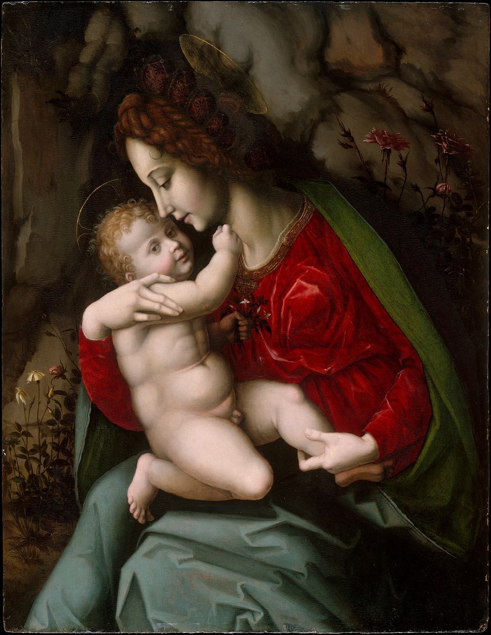 Madonna and Child by Bachiacca (Francesco d'Ubertino Verdi)