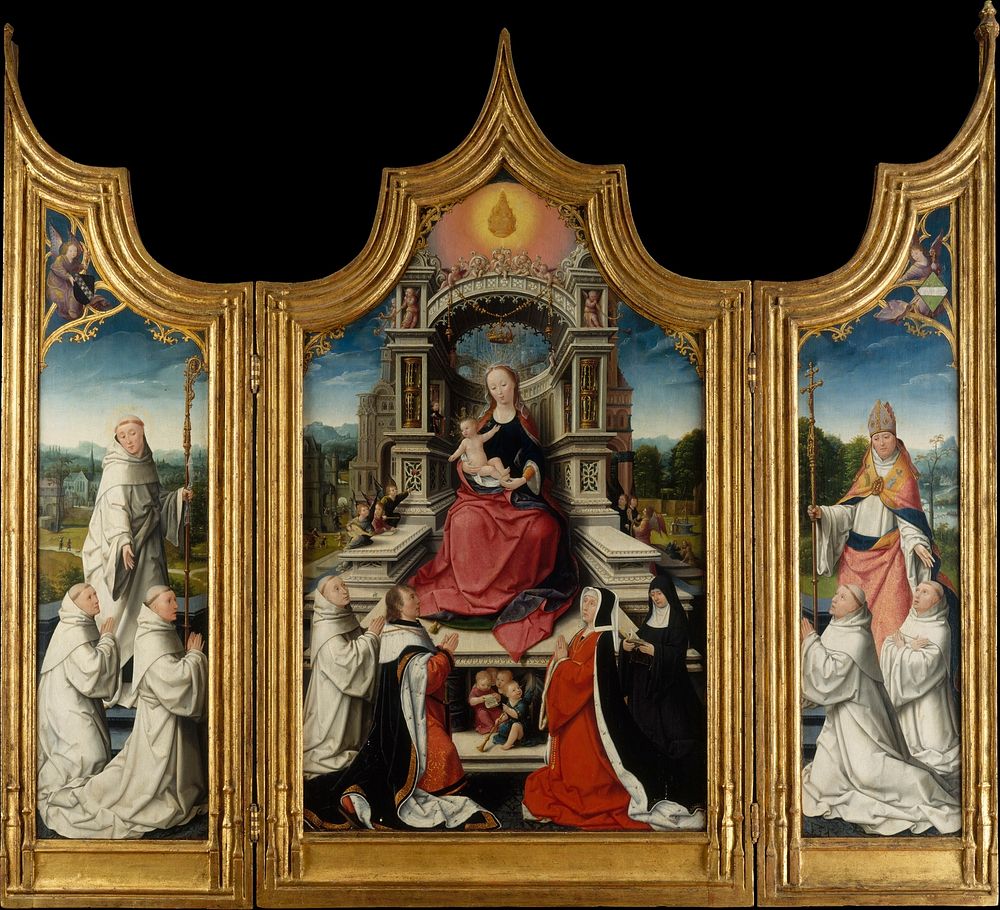 The Le Cellier Altarpiece by Jean Bellegambe