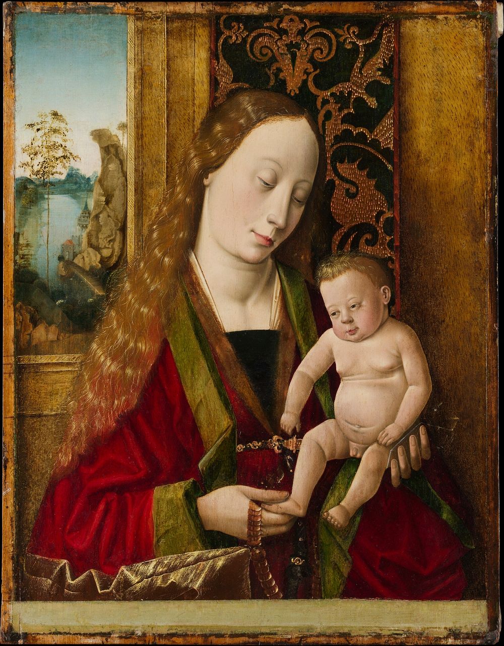 Virgin and Child, workshop or circle of Hans Traut