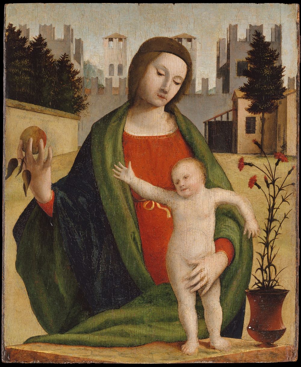 Madonna and Child by Bramantino (Bartolomeo Suardi)