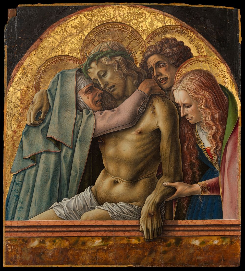 Pietà by Carlo Crivelli