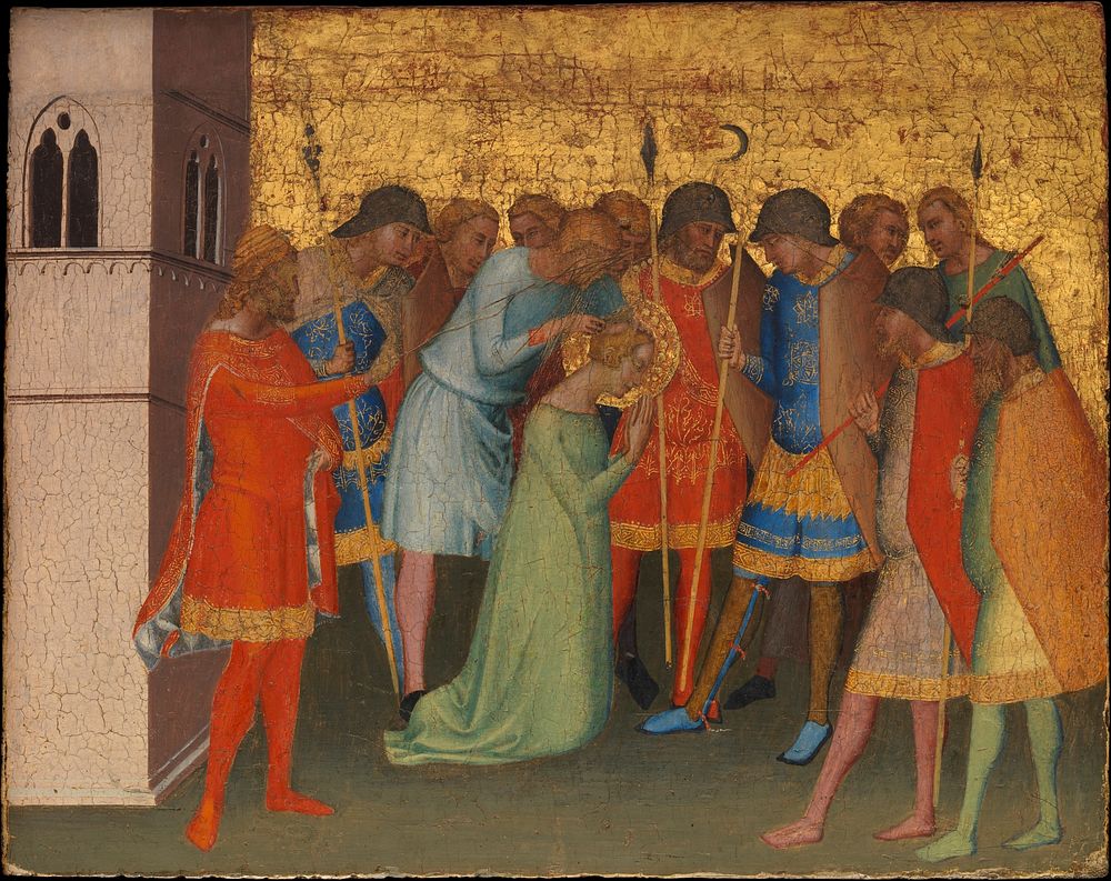 Saint Reparata Being Prepared for Execution by Bernardo Daddi