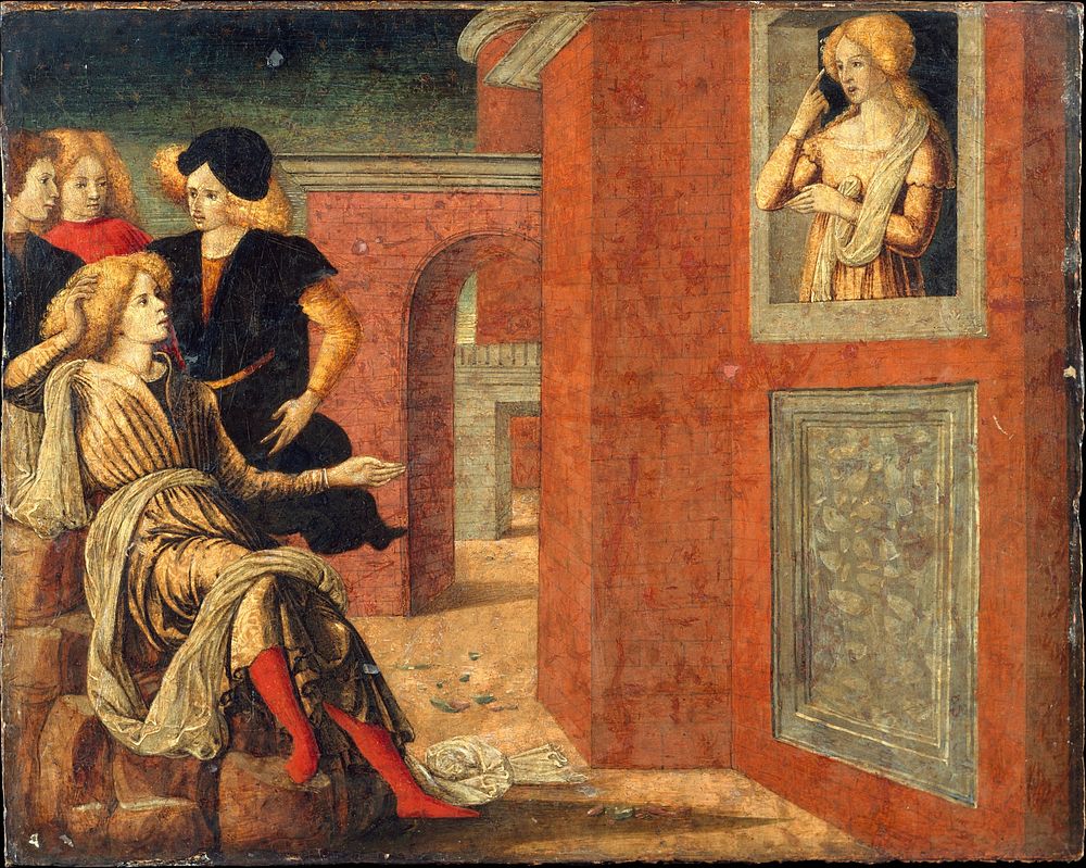 Scene from a Novella by Liberale da Verona