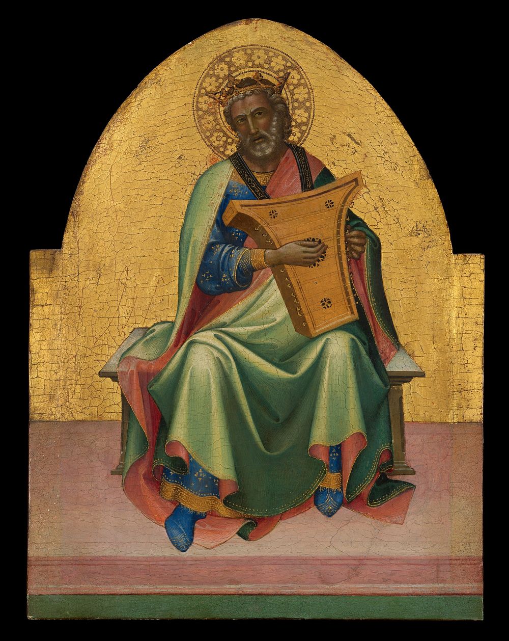 David by Lorenzo Monaco (Piero di Giovanni)