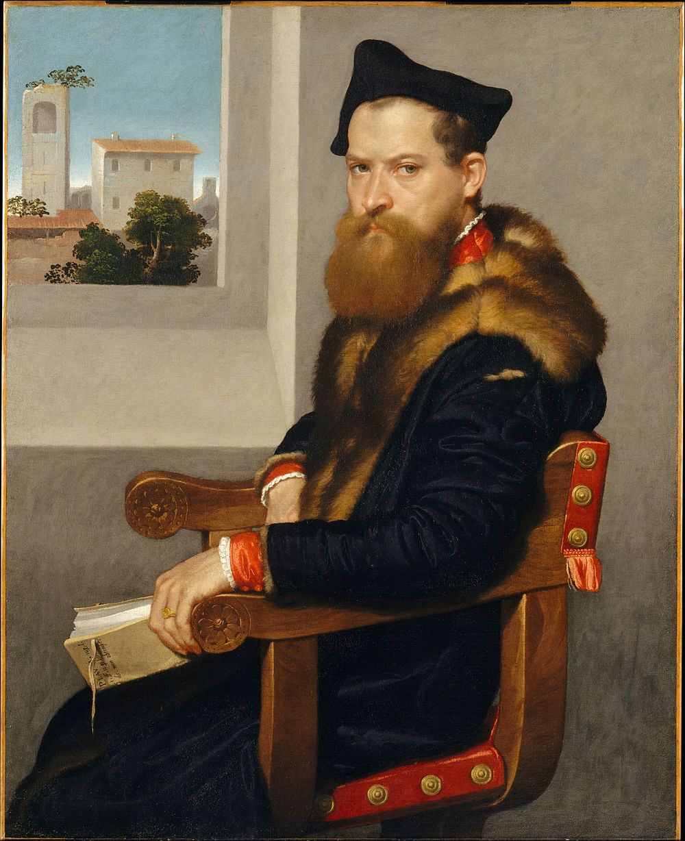 Bartolomeo Bonghi (died 1584) by Giovanni Battista Moroni