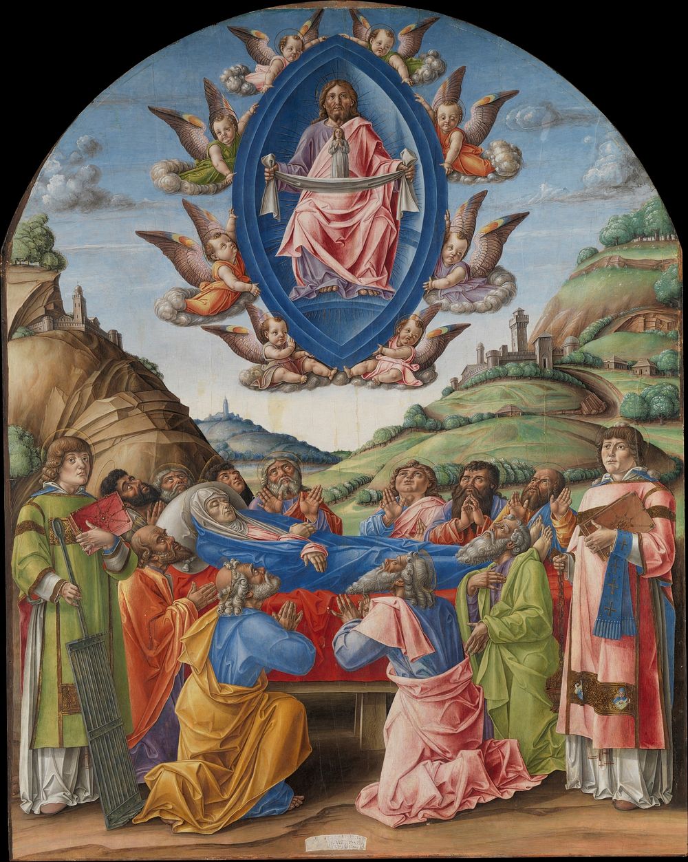 The Death of the Virgin by Bartolomeo Vivarini