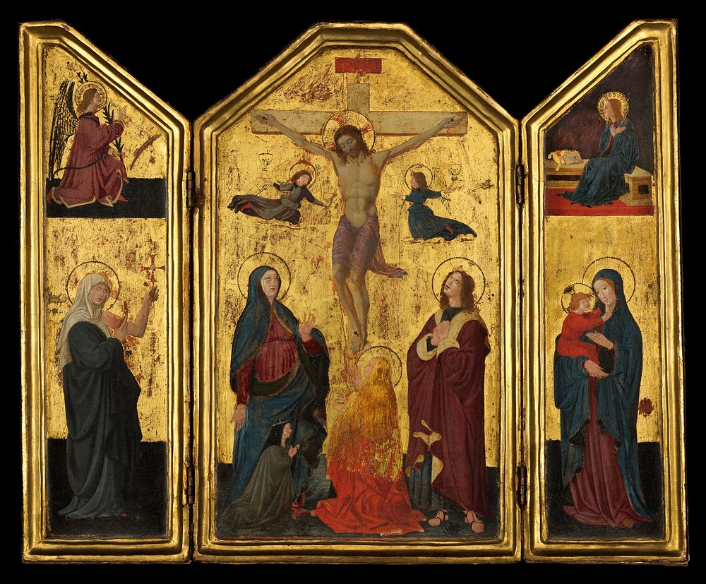 The Crucifixion by Paolo Uccello (Paolo di Dono)