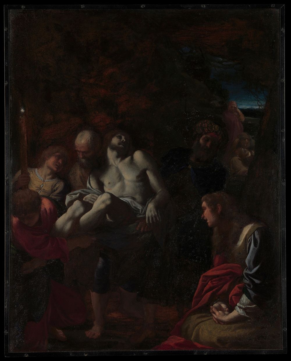 The Burial of Christ by Annibale Carracci