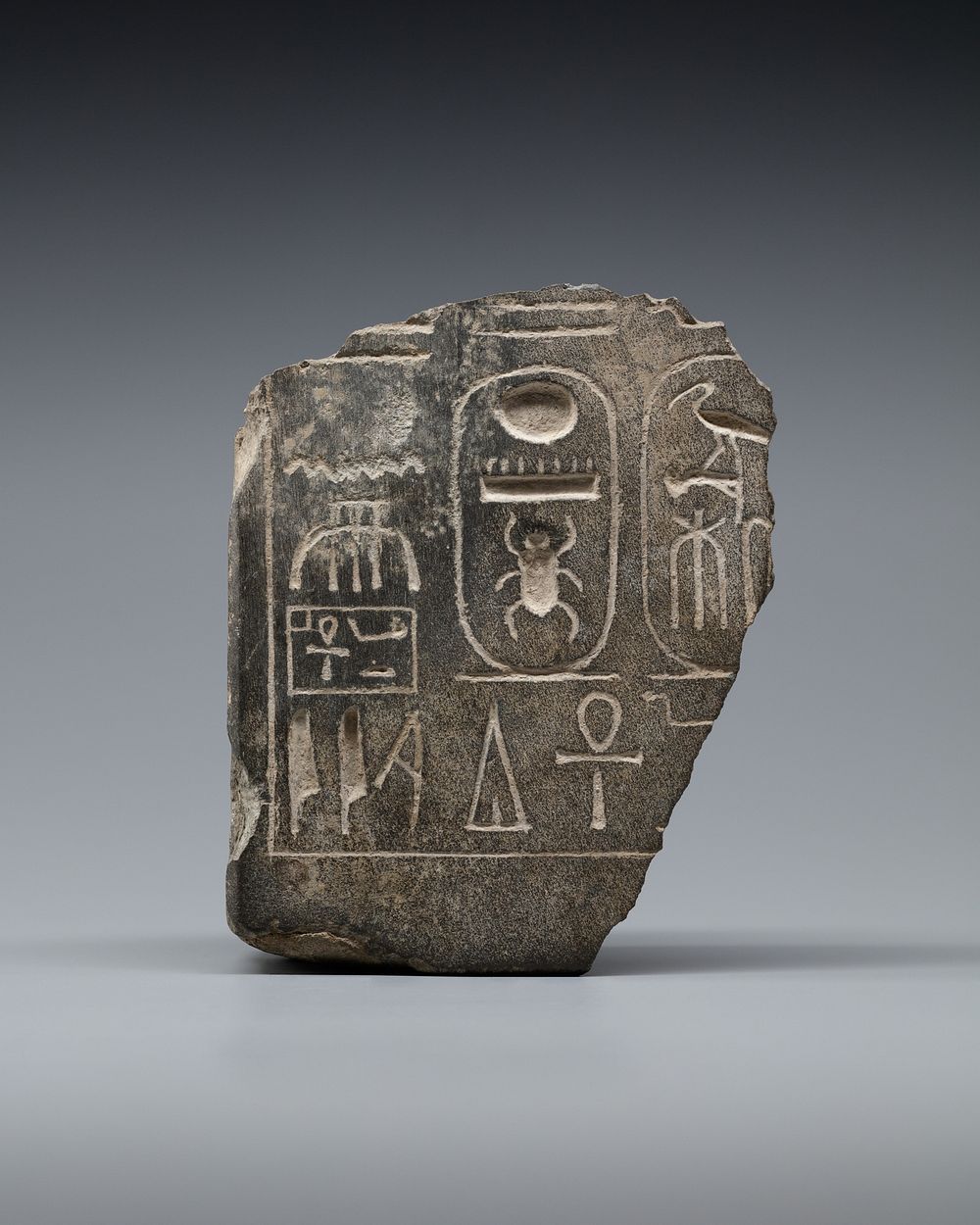 Fragment of statue of Thutmose III