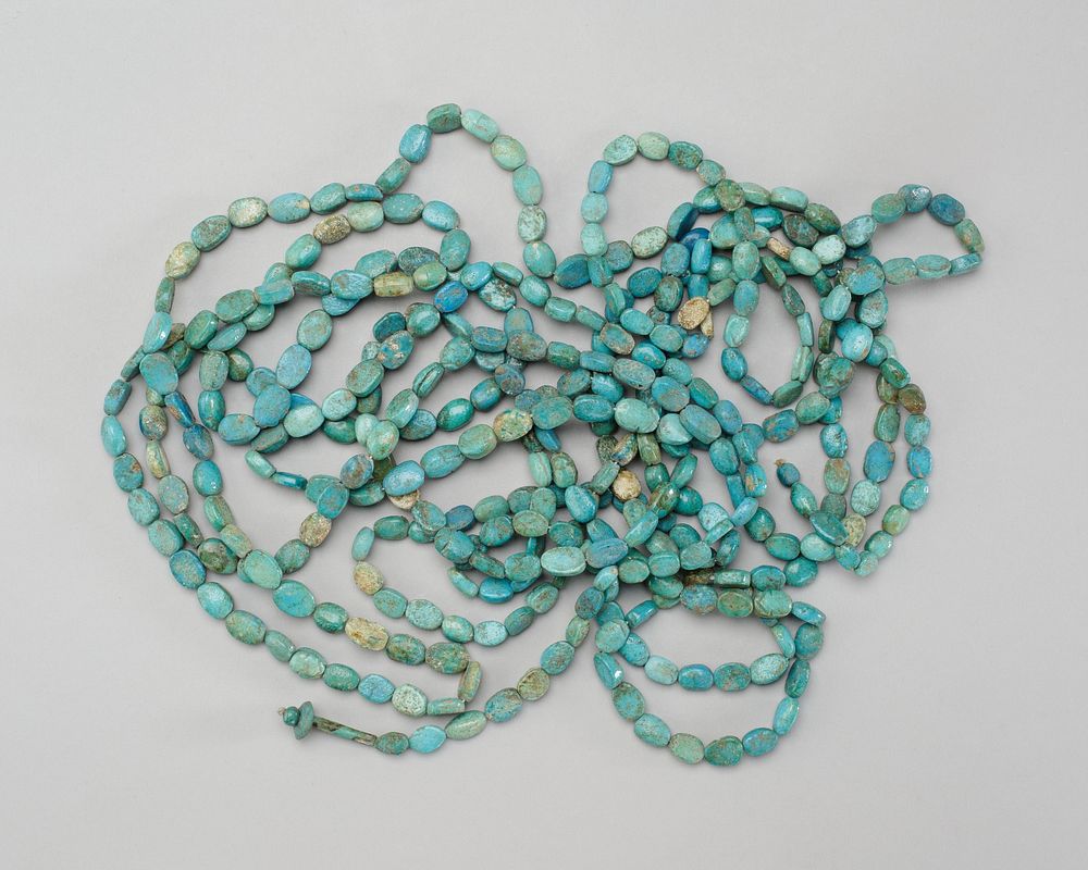 Strand of Scarab and Scaraboid Beads
