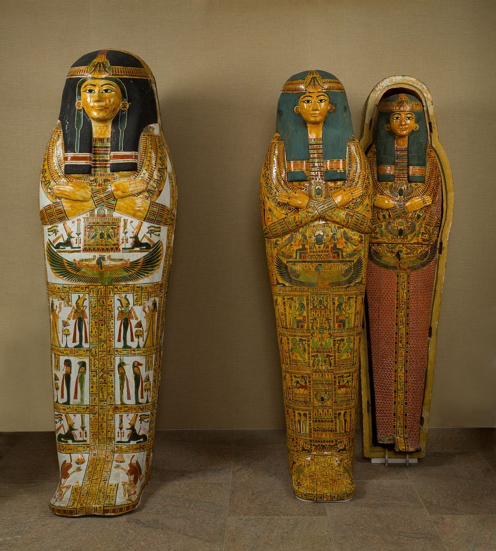 Coffin Set of the Chantress of Amun-Re Henettawy 