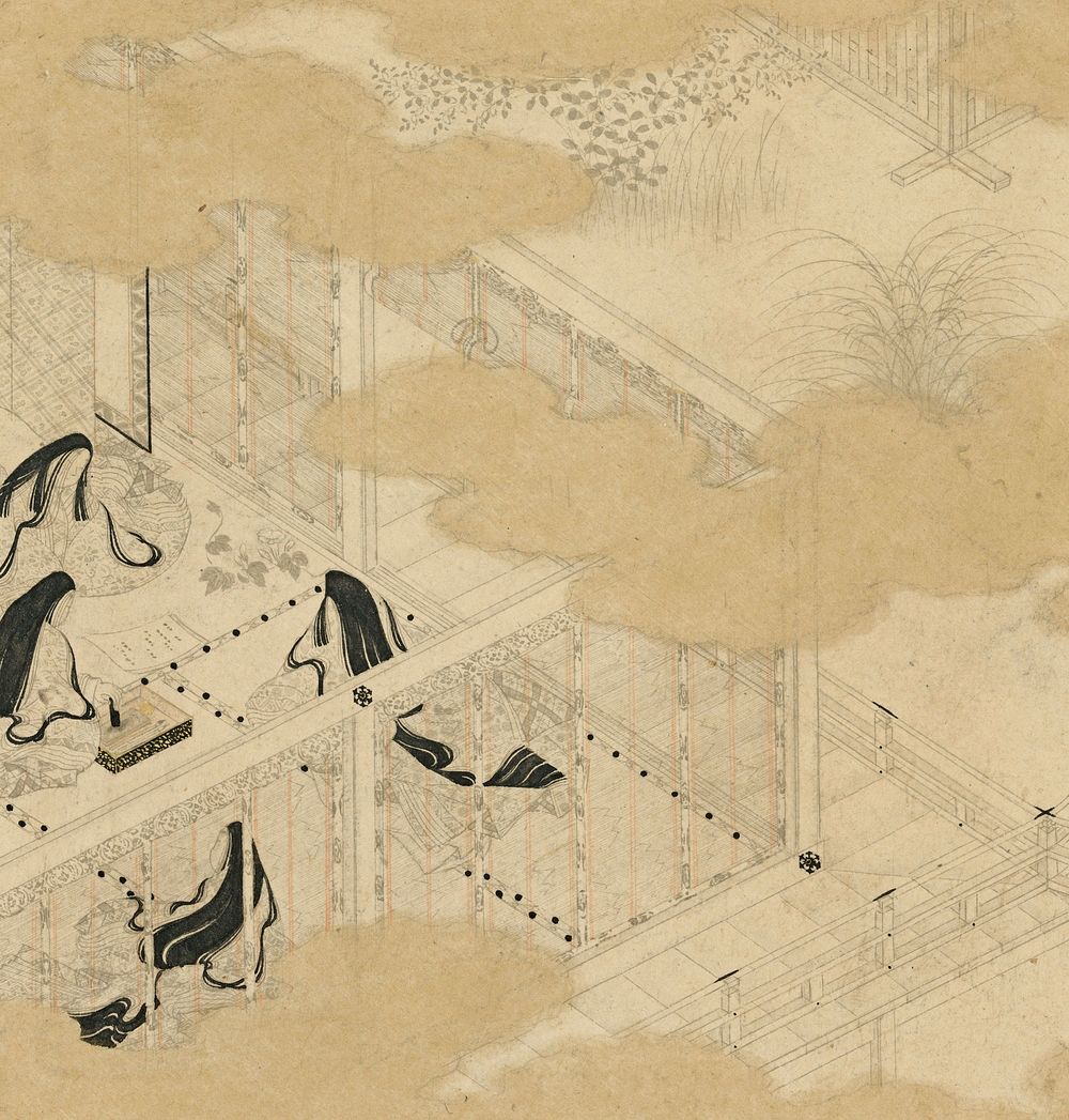 Albums of scenes from The Tale of Genji