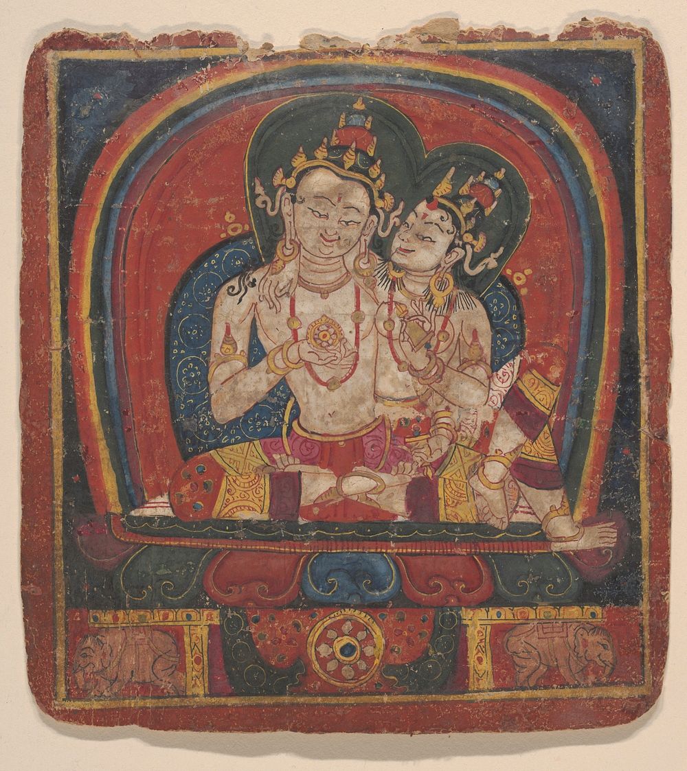 Initiation Card (Tsakalis): Vairochana, Tibet