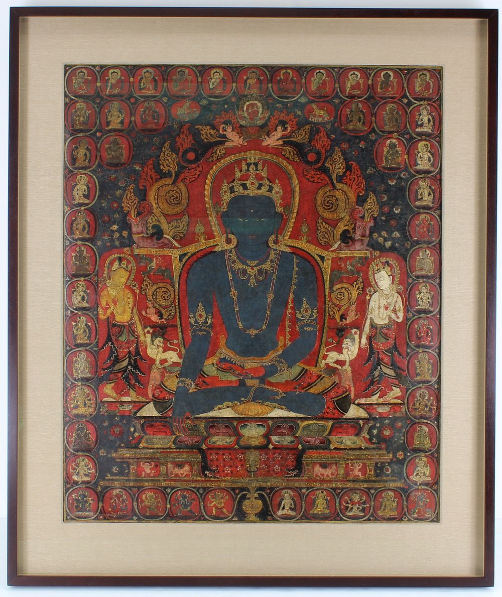 The Transcendent Buddha Akshobhya