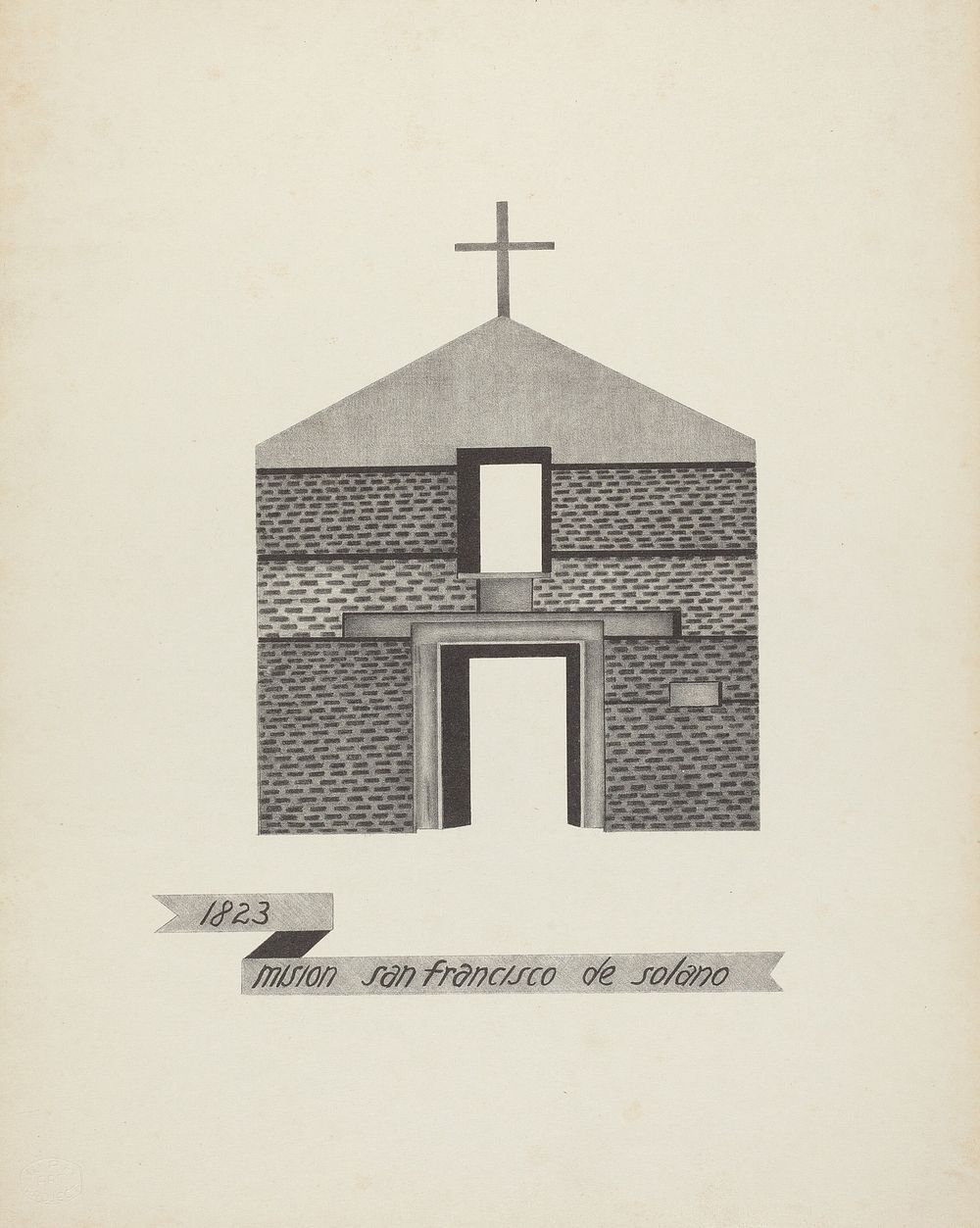 Mision San Francisco de Solano by James Jones (Original from The National Galley of Art. 