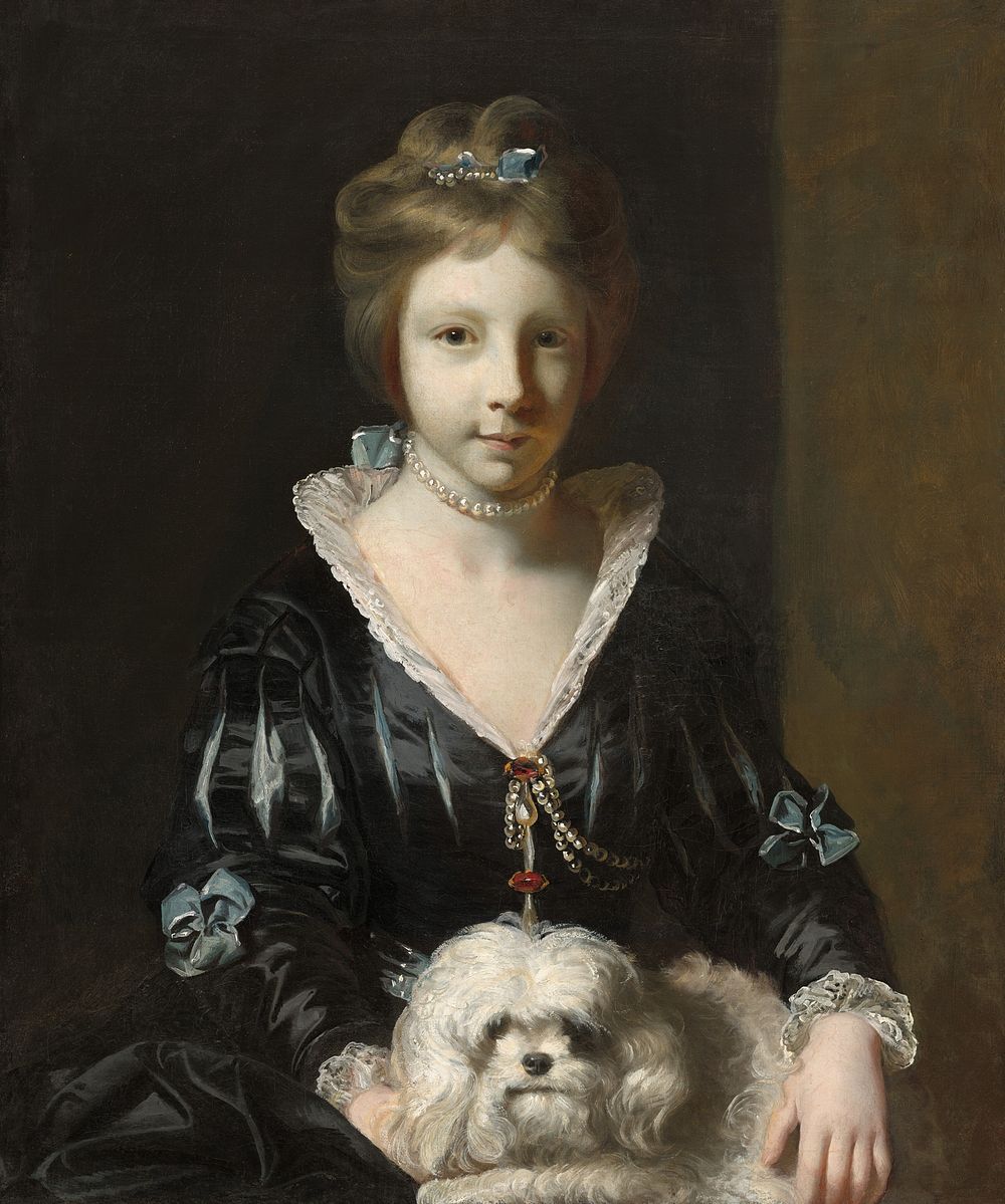 Miss Beatrix Lister (1765) by Sir Joshua Reynolds.  