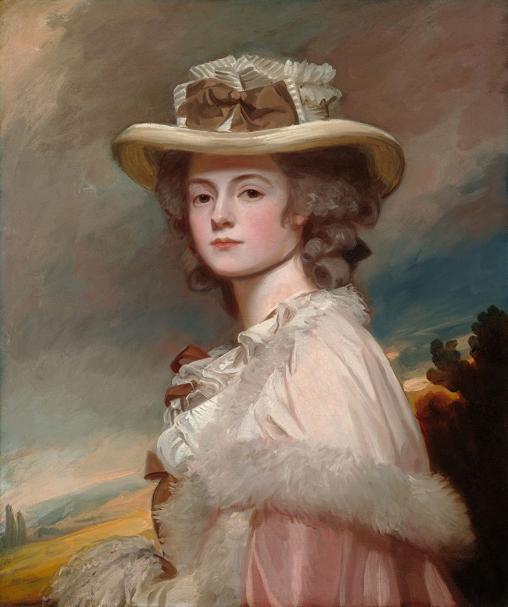 Mrs. Davies Davenport (1782–1784) by George Romney.  