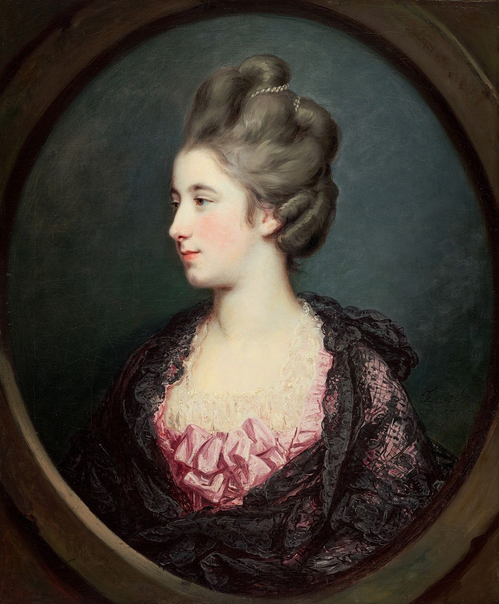 Mrs. Thomas Horne (ca. 1768&ndash;1770) by Francis Cotes.  