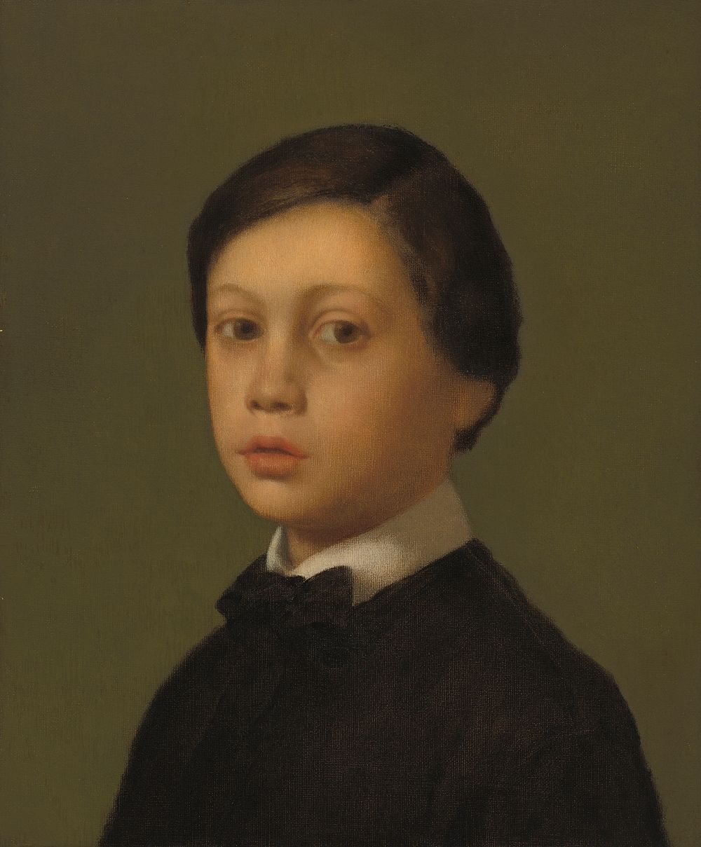 Ren&eacute; de Gas (1855) by Edgar Degas. 