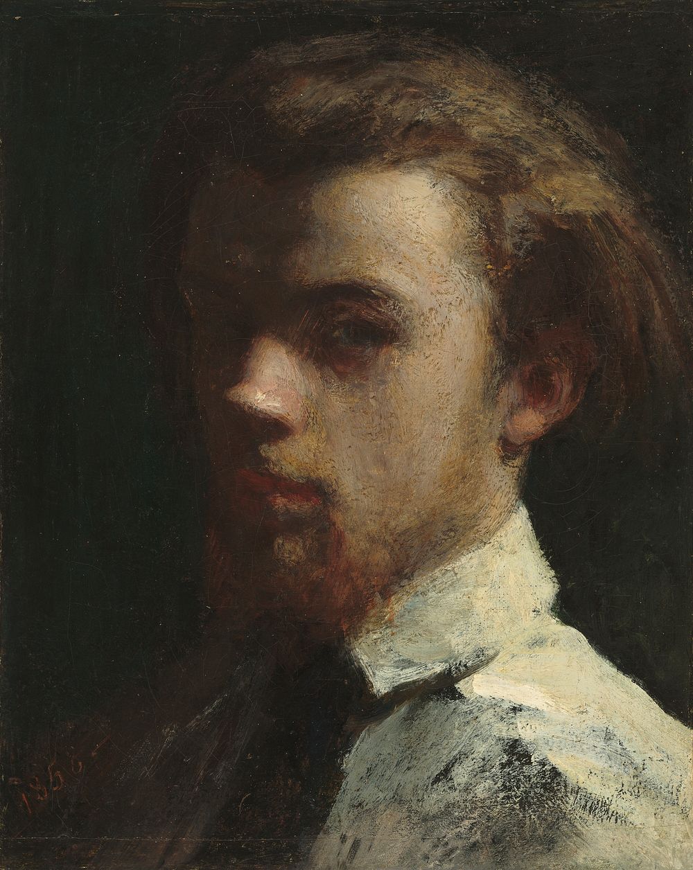 Self-Portrait (1858) by Henri Fantin-Latour.