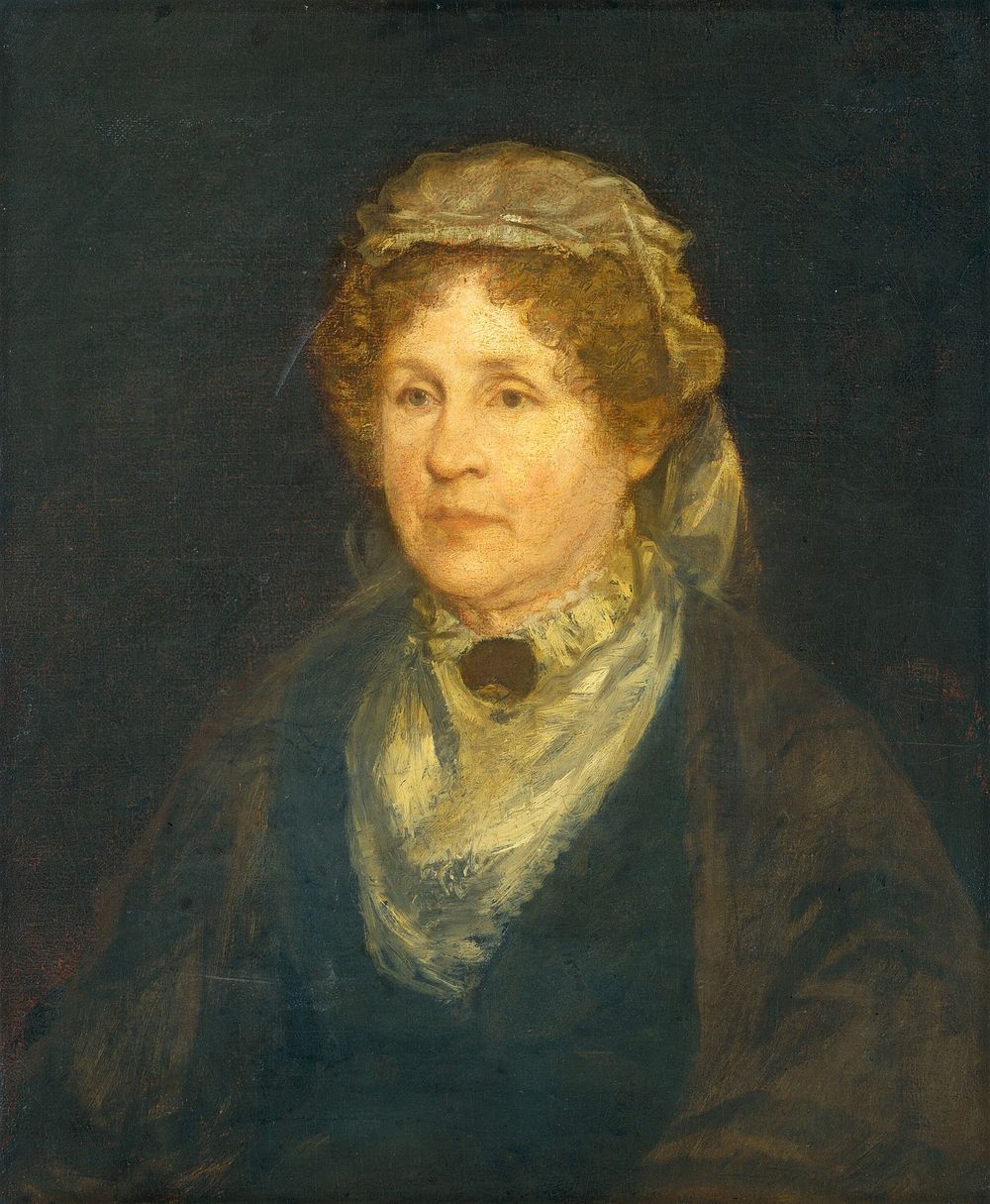 Mrs. Stephen Higginson (1876) by George Fuller.  
