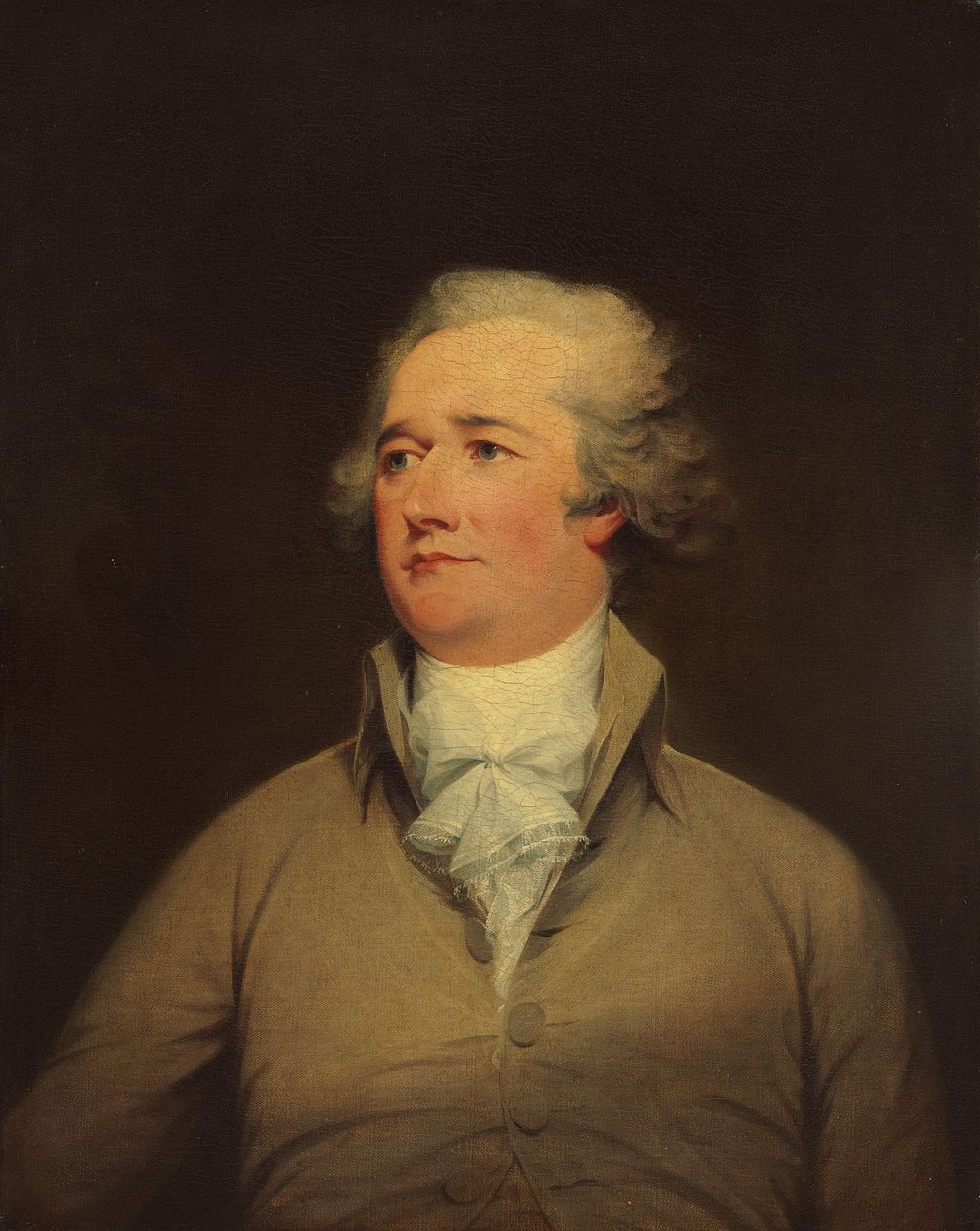 Alexander Hamilton (ca. 1792) by John Trumbull.  