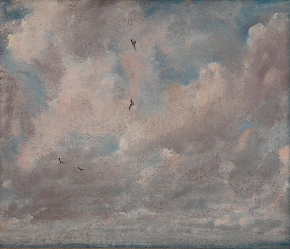 Cloud Study (1821) painting in high resolution by John Constable.  