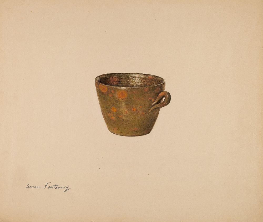 Cup (ca. 1939) by Aaron Fastovsky.  