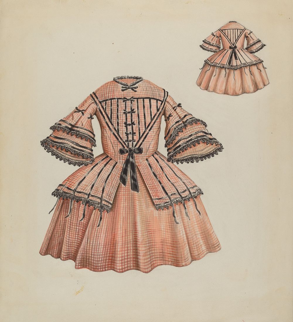 Child's Dress (ca. 1937) by Al Curry.  