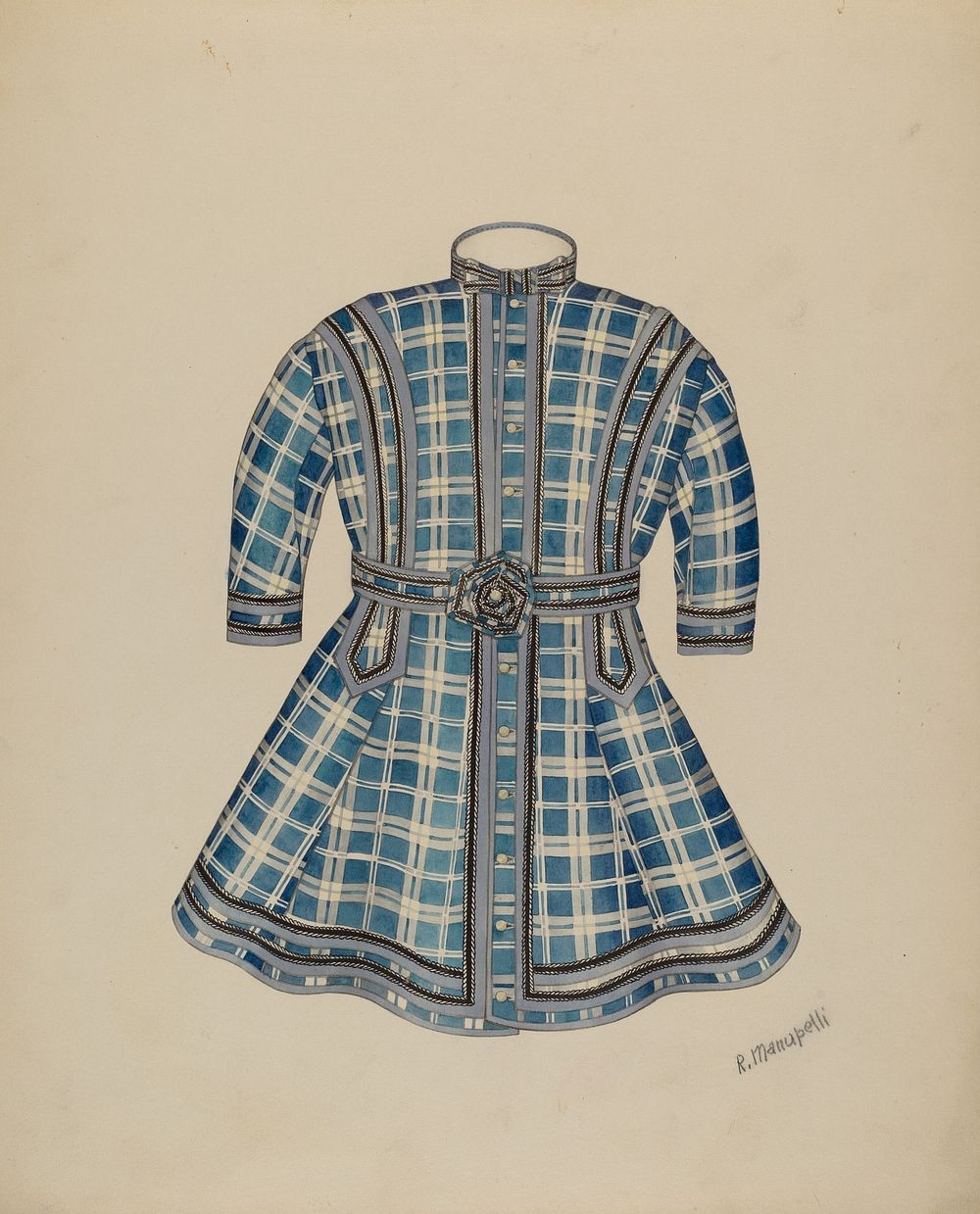 Child's Dress (c. 1938) by Raymond Manupelli.  