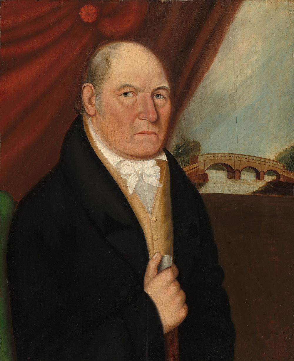 Clement Bonnell (ca. 1825) by William Bonnell.  