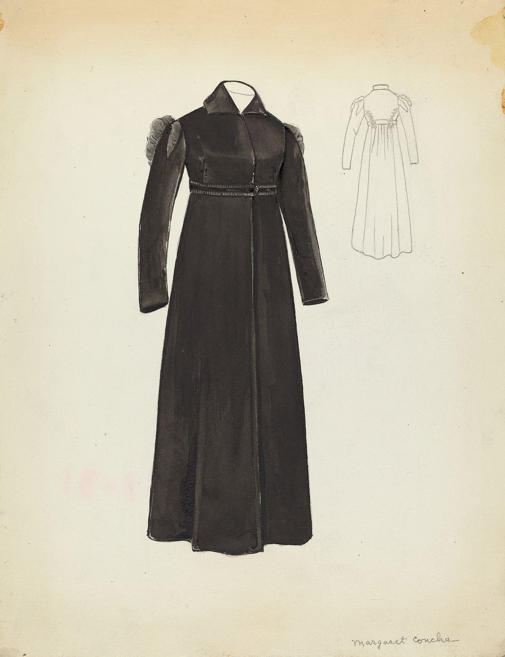 Woman's Coat (1935&ndash;1942) by Margaret Concha.  
