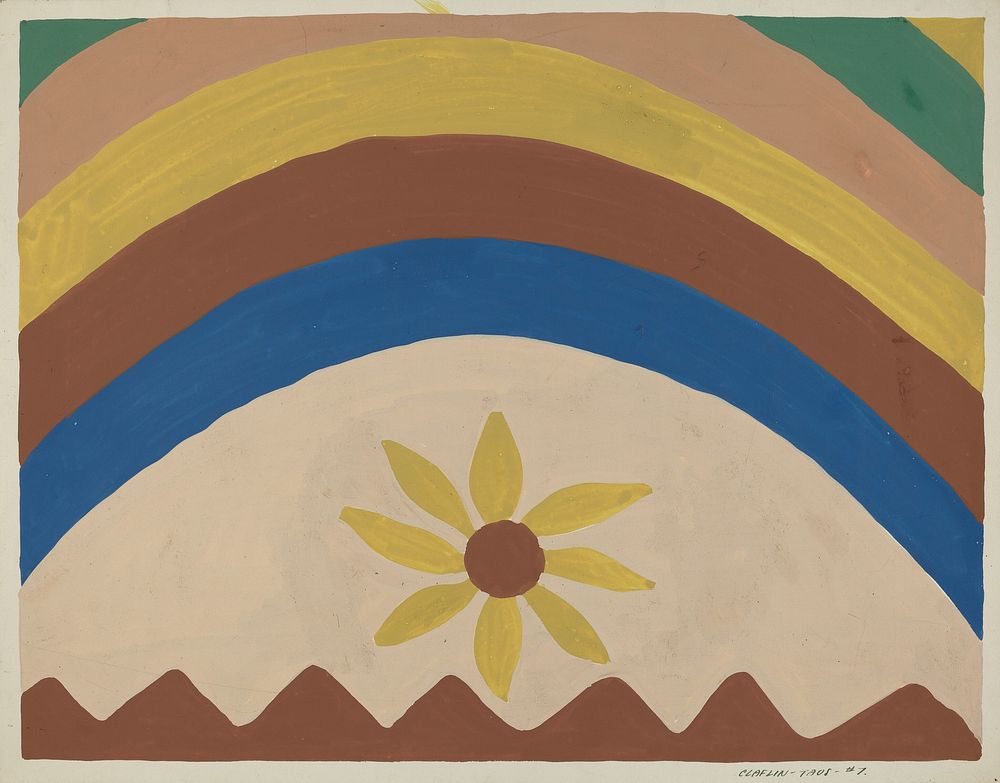 Colcha (1935–1942) by Majel G. Claflin.