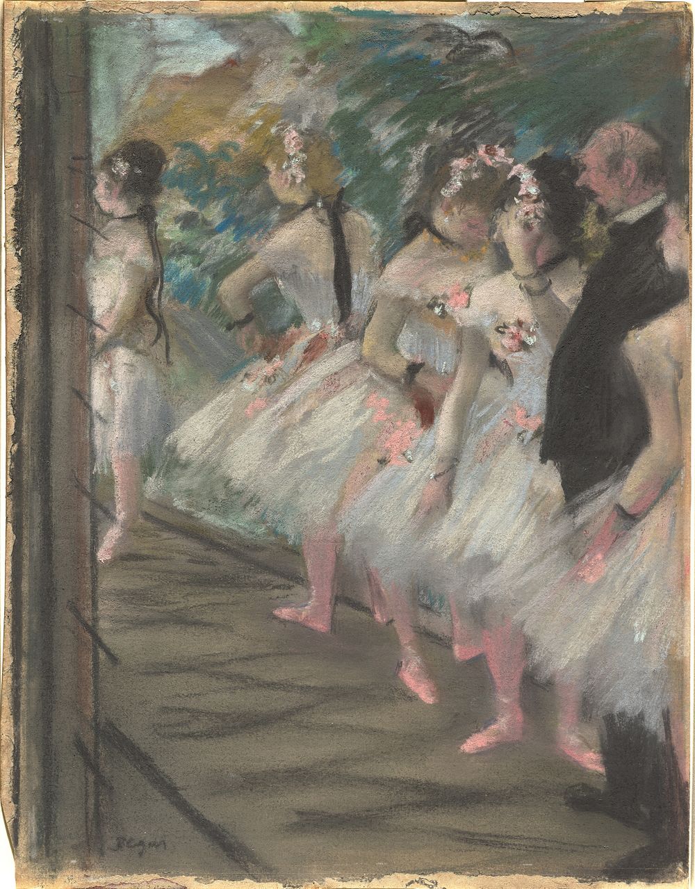 The Ballet (ca. 1880) by Edgar Degas.  