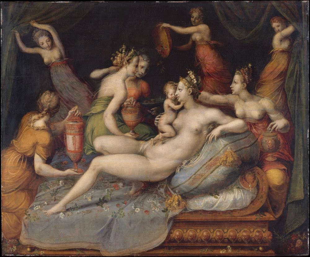 The Birth of Cupid. Original public domain image from The MET Museum