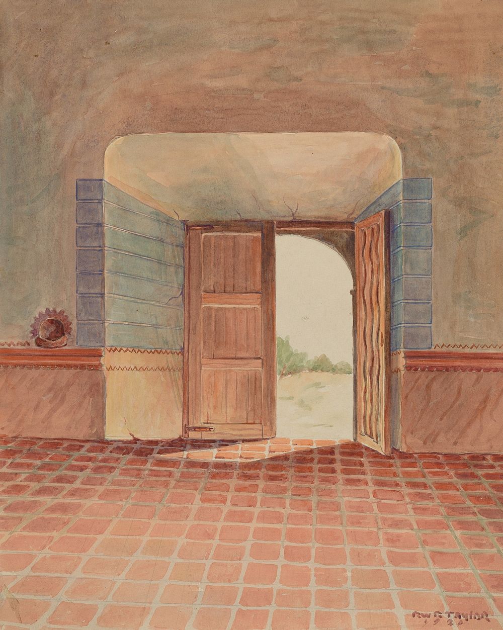 Doorway (1936) by Robert W.R. Taylor.  