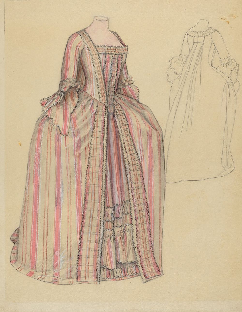 Dress (1935/1942) by Jean Peszel.  