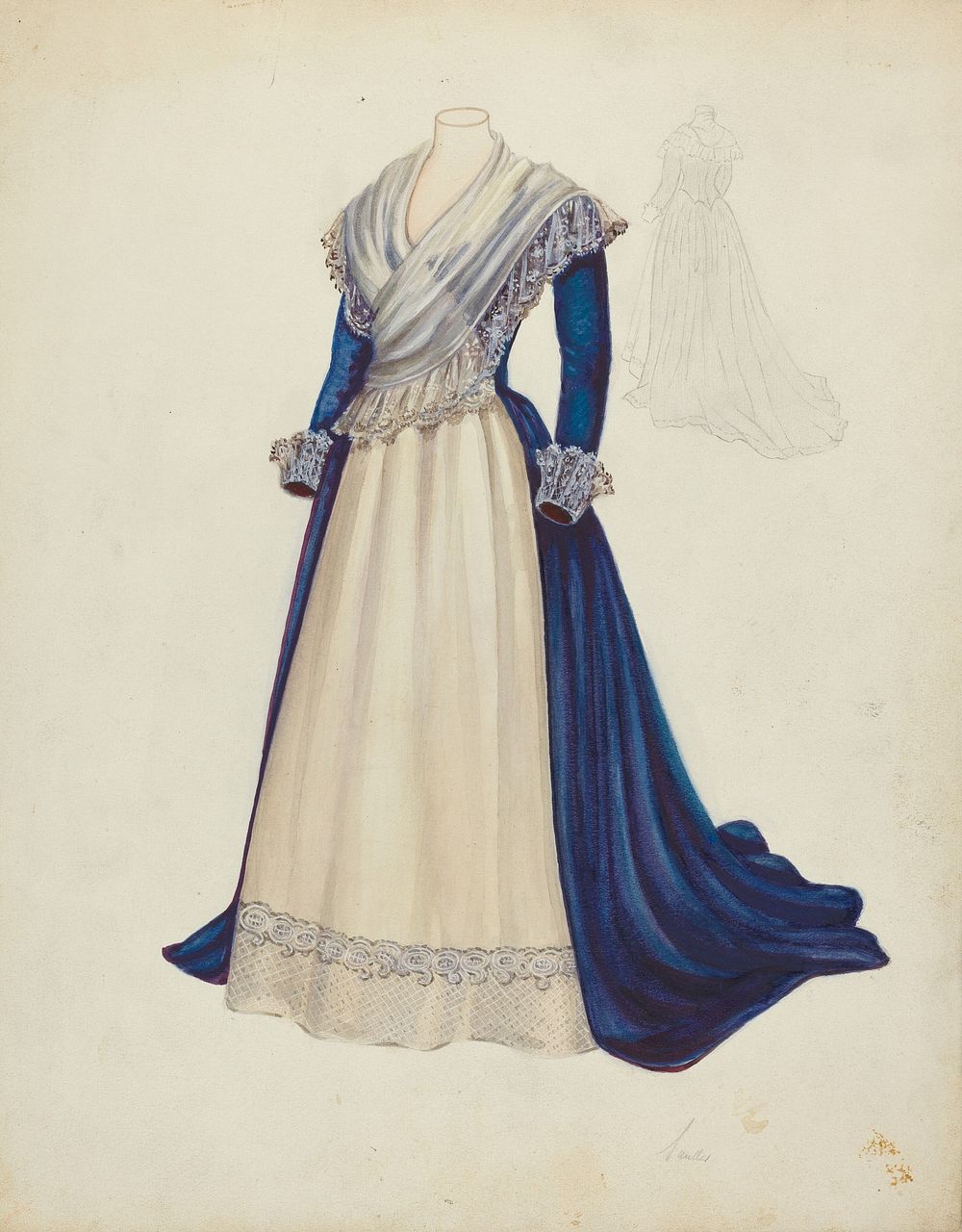 Dress (1935/1942) by Arthur Sander.  