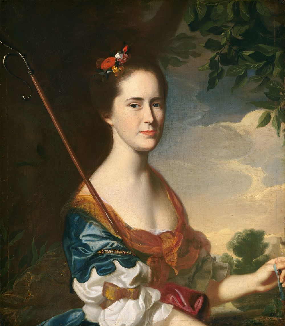 Elizabeth Gray Otis (Mrs. Samuel Alleyne Otis), (ca. 1764) by John Singleton Copley.  