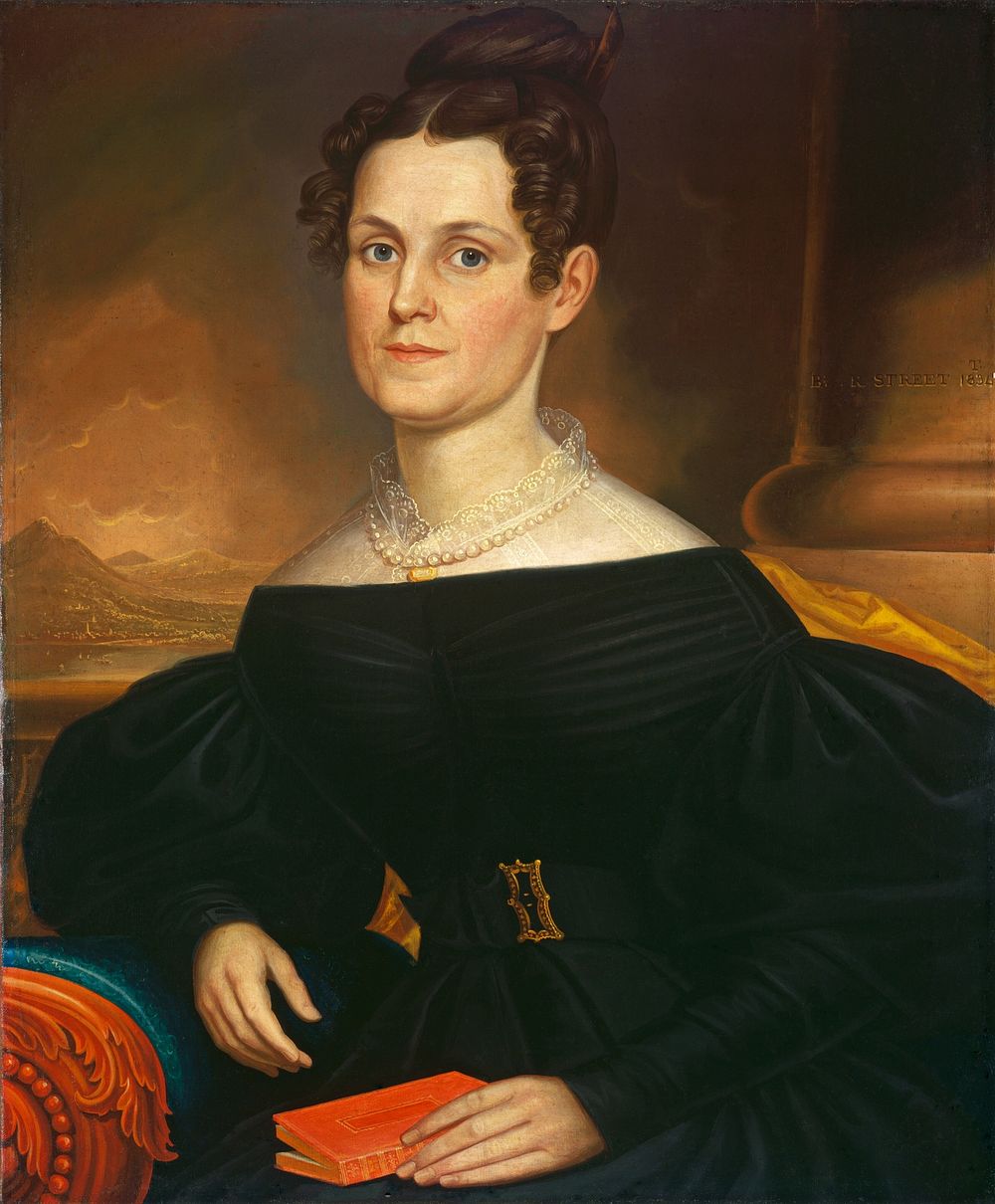 Elizabeth Price Thomas (1834) by Robert Street.  