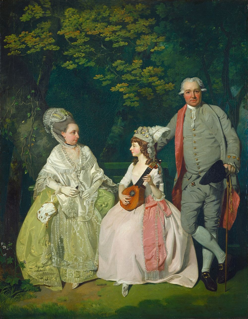 Family Group (ca. 1775&ndash;1780) by Francis Wheatley.  