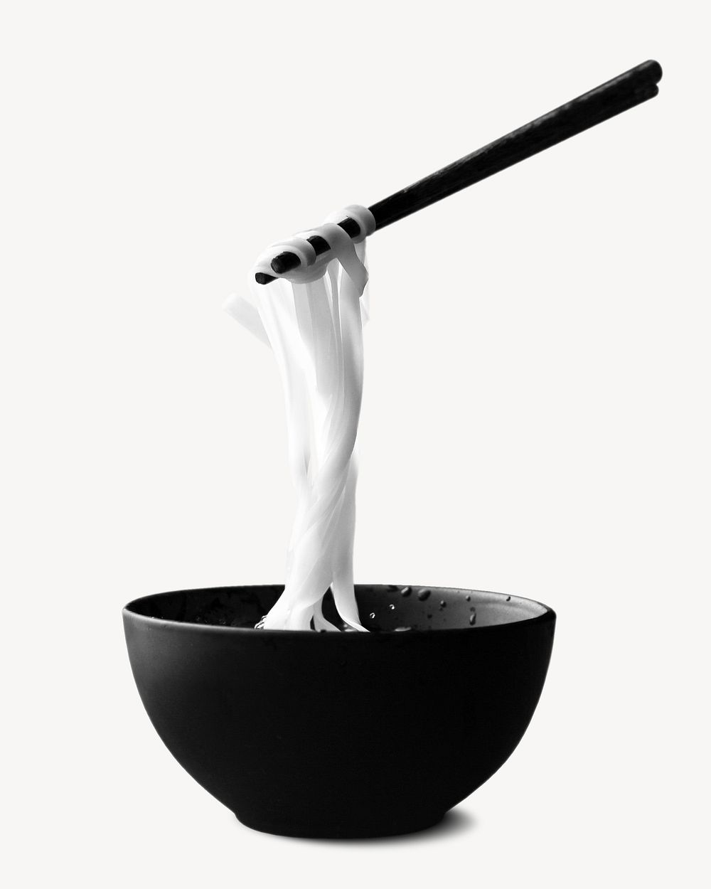 Rice noodle, food isolated design Free Photo rawpixel