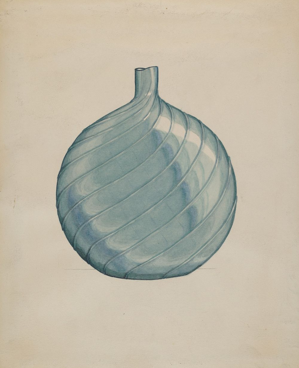 Flask (ca. 1936) by Dorothy Posten.  