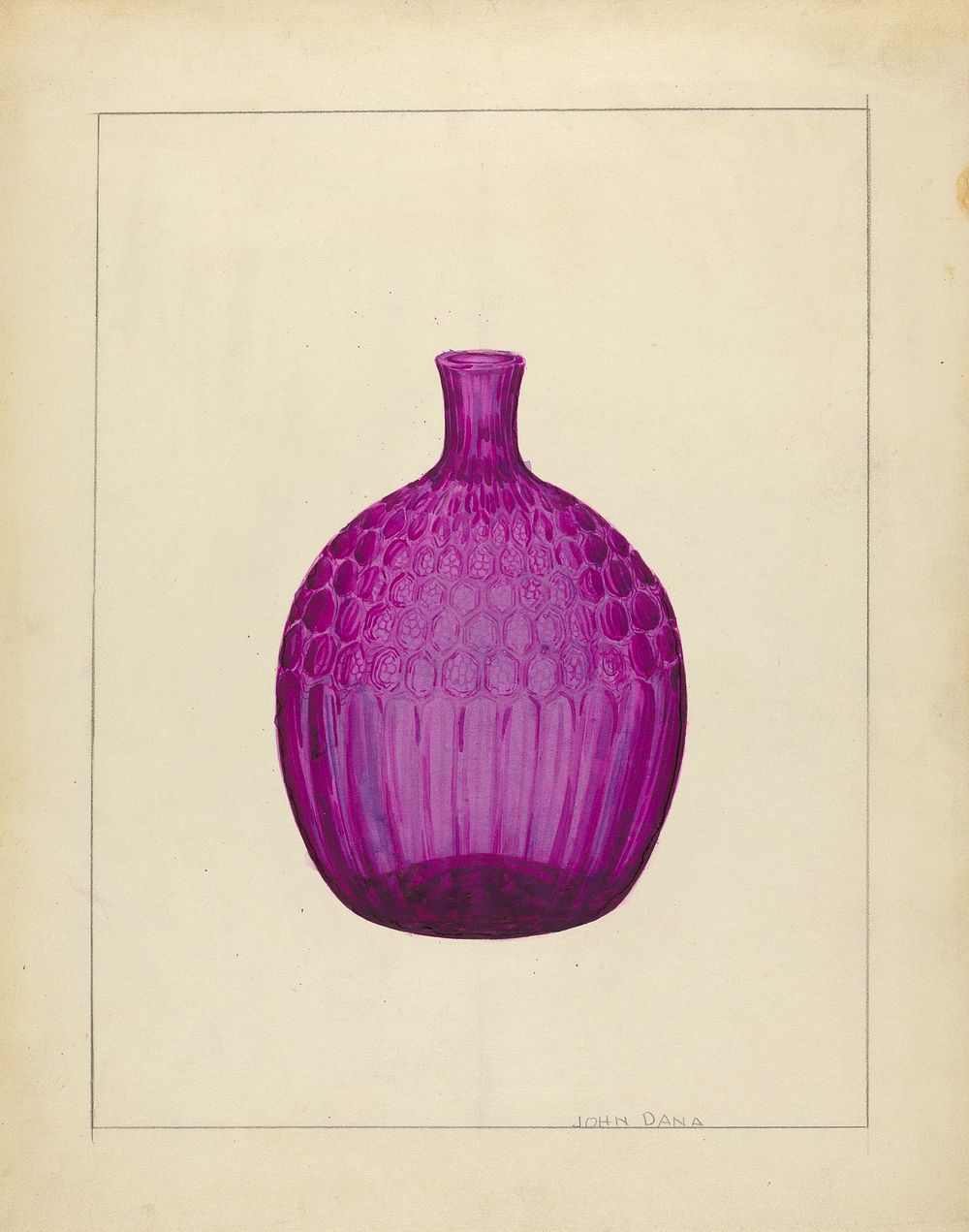 Flask (ca. 1940) by John Dana.  