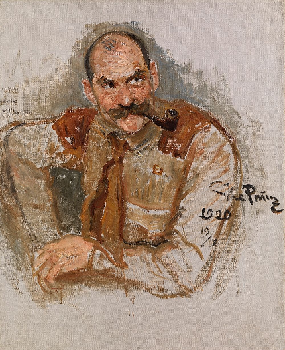 Portrait of a. gallen-kallela, 1920