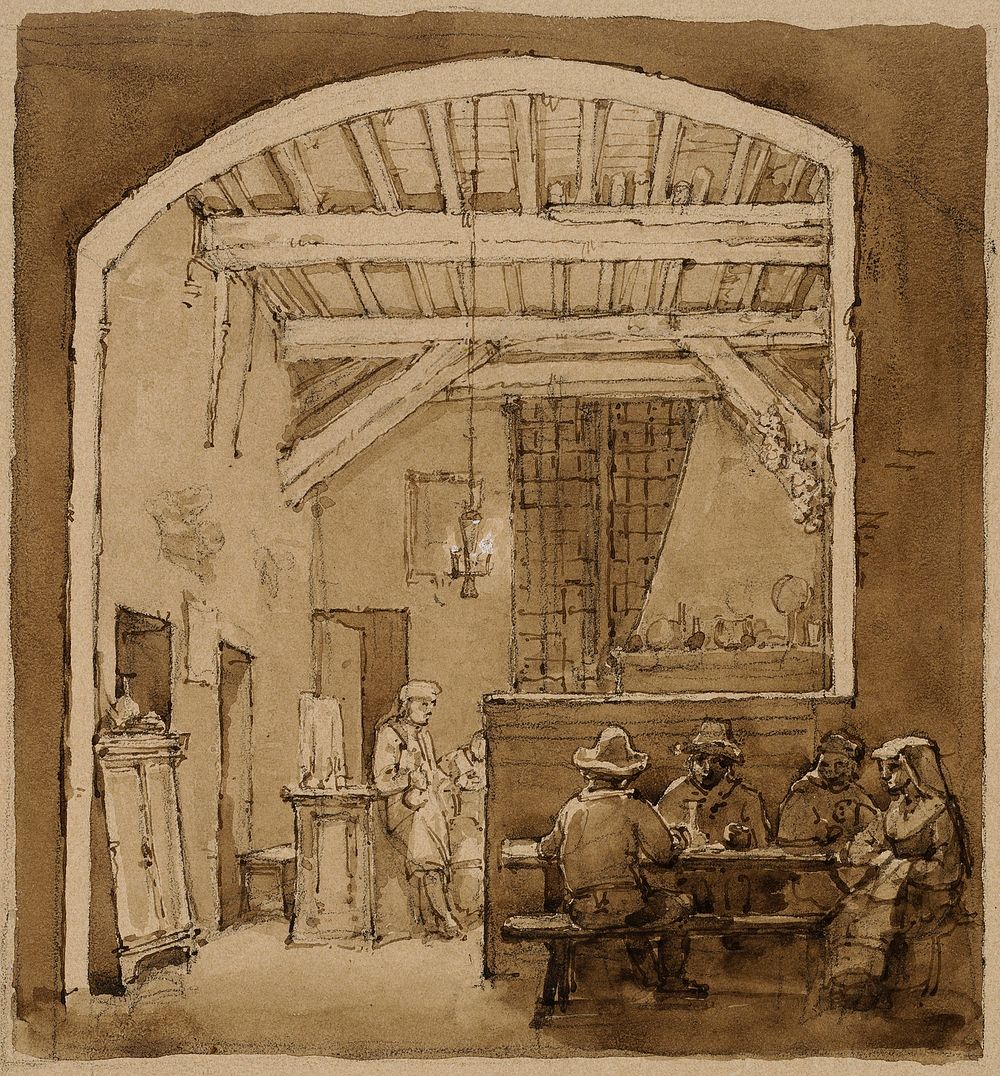 Roomalainen osteria, 1822