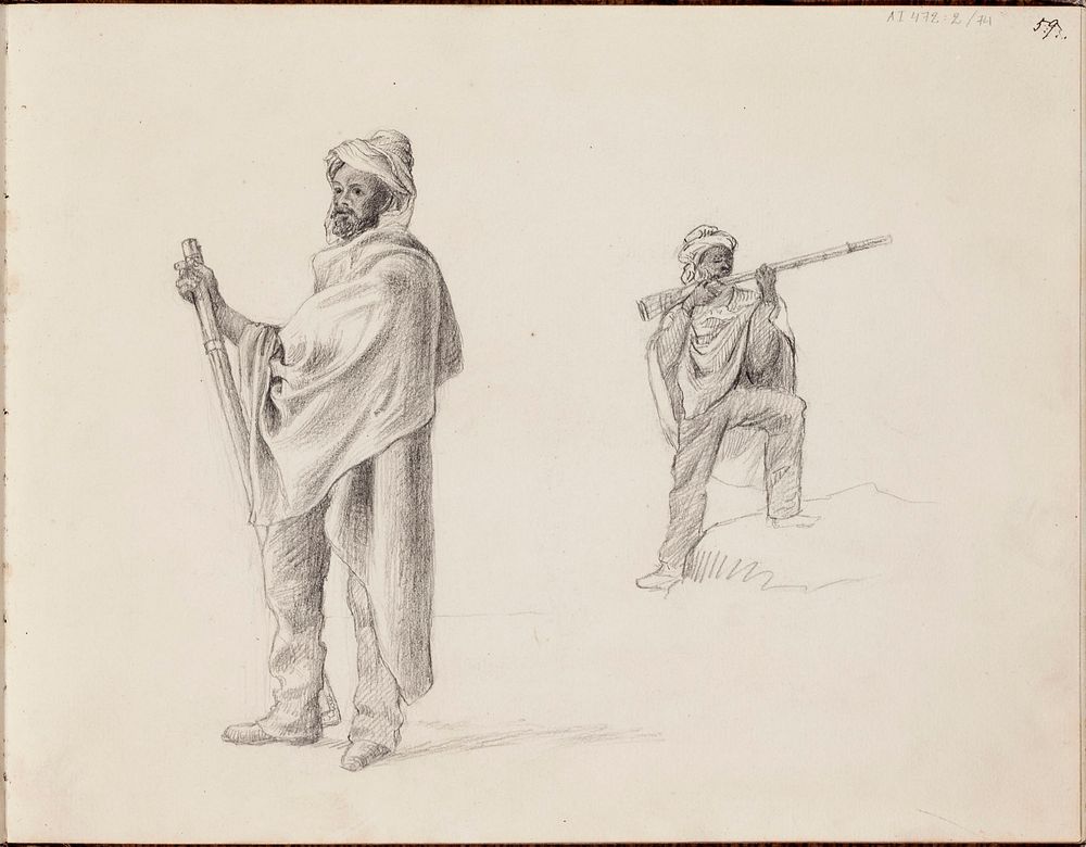 (unknown), 1853part of a sketchbook