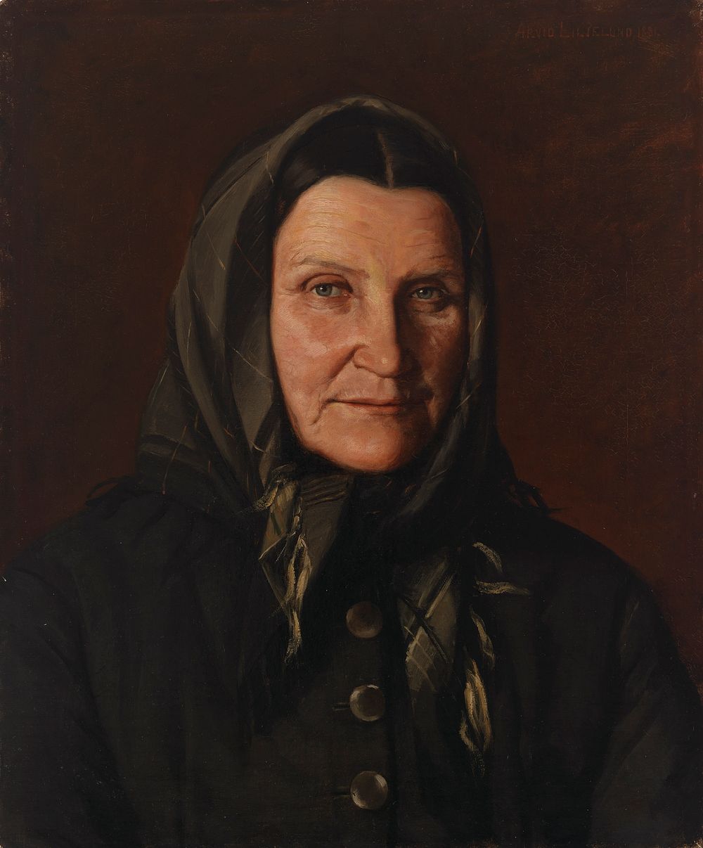 Portrait of a woman, 1891