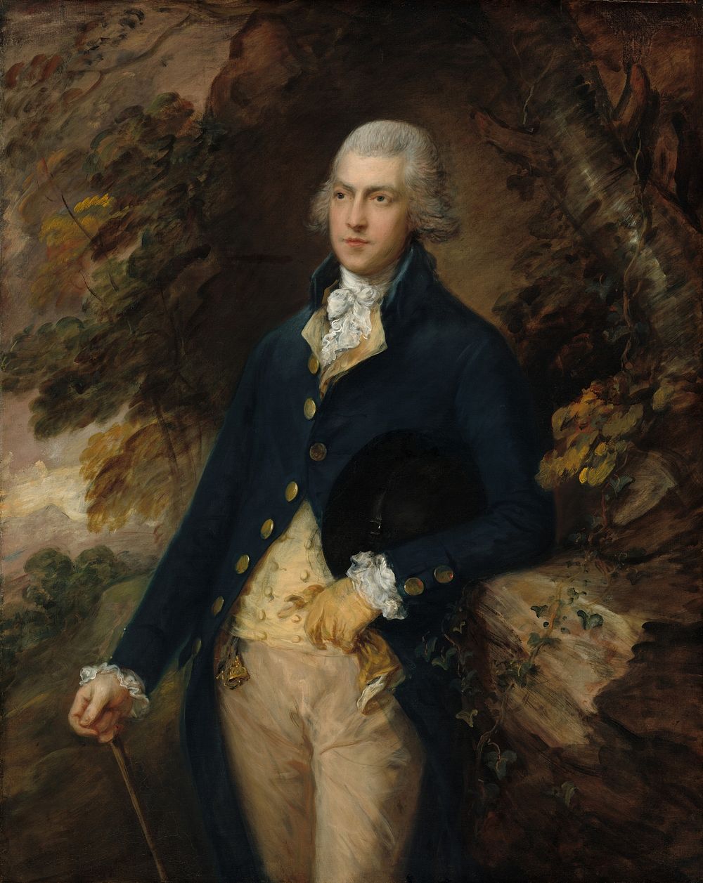 Francis Basset, Lord de Dunstanville (ca. 1786) by Thomas Gainsborough.  