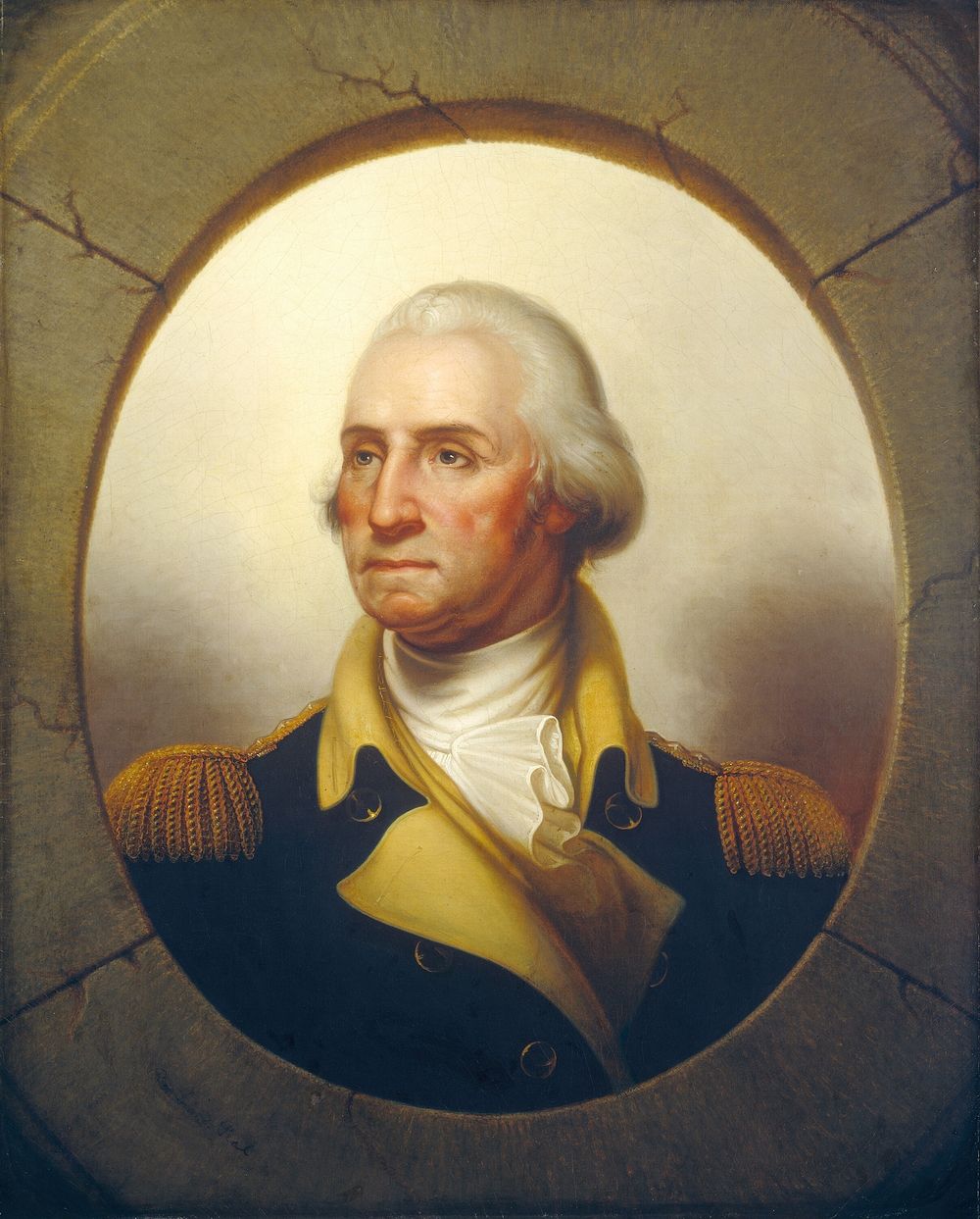 George Washington (c. 1850) byRembrandt Peale.  